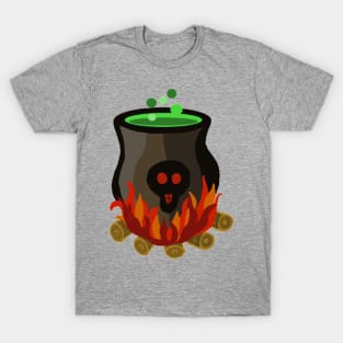 Halloween Witches Cauldron T-Shirt